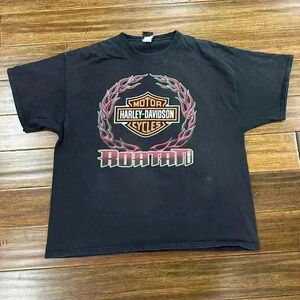 Harley Davidson vintage 90’s Grunge Men's Y2K T-shirt